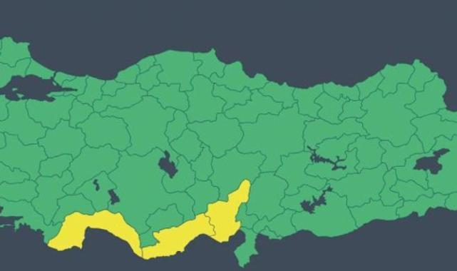 Meterolojiden 3 ile sarı kodlu uyarı