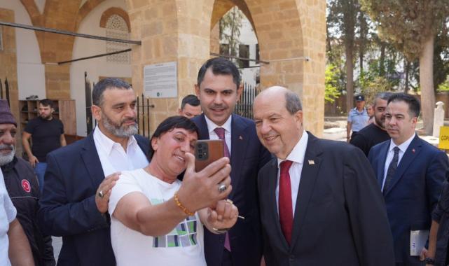 Murat Kurum, Ersin Tatar ile görüştü