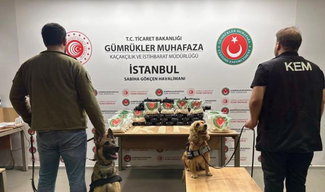 Sabiha Gökçen, Hamzabeyli ve Kapıköy'de 43 milyon liralık uyuşturucu ele geçirdi