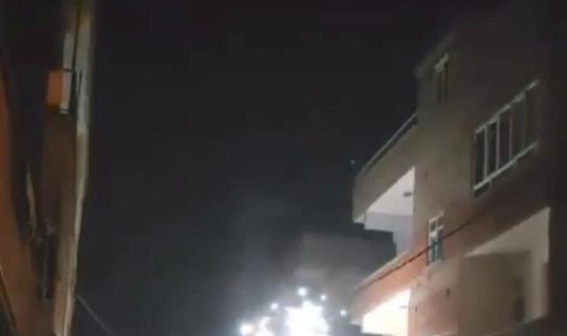 Şanlıurfa'da elektrik kabloları alev alev yandı