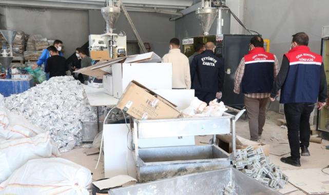Şanlıurfa’da tonlarca sahte zeytinyağı, zirai ilaç ve kozmetik ürün ele geçirildi
