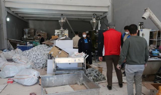 Şanlıurfa’da tonlarca sahte zeytinyağı, zirai ilaç ve kozmetik ürün ele geçirildi