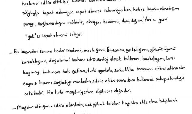 Seçil Erzan'dan 27 sayfalık mektup: Arda Turan ve Fatih Terim detayı dikkati çekti