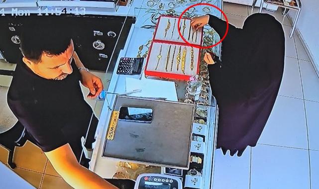 Şırnak'ta 50 bin liralık altın künyeyi kaşla göz arasında çaldı