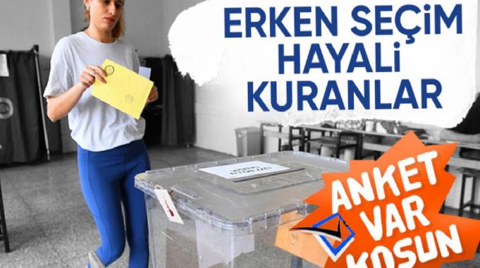 Son anket: Erken genel seçim yapılmalı mı?