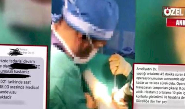 Ankara'da estetik ameliyat yaptıran kadın hayatının şokunu yaşadı! Doktoru 'sahte' çıktı