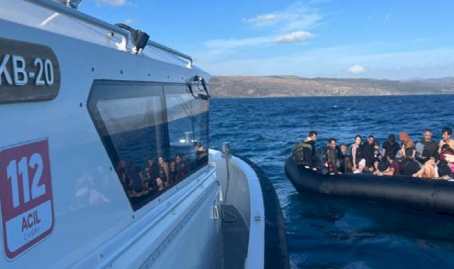 Çanakkale'de 25'i çocuk 51 kaçak göçmen yakalandı