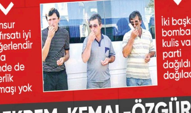 CHP'de güç savaşları: Parti üçe bölündü