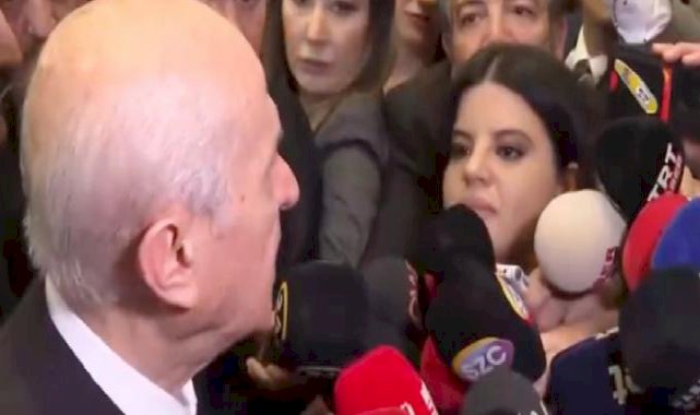 Devlet Bahçeli'den gazeteciye ayar: Mesleğini bırak