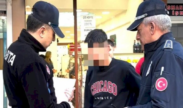 Kırıkkale'de yere çöp ve izmarit atanlara ceza uygulaması