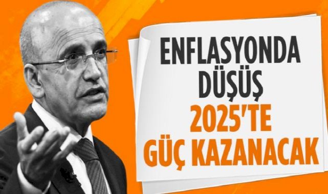 Mehmet Şimşek'ten enflasyon açıklaması