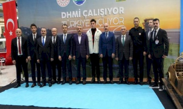 Rize- Artvin Havalimanı’nda 1 milyonuncu yolcu töreni