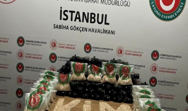 Sabiha Gökçen, Hamzabeyli ve Kapıköy'de 43 milyon liralık uyuşturucu ele geçirdi