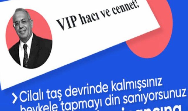 Sözcü yazarından küstah Kabe ve hac yazısı