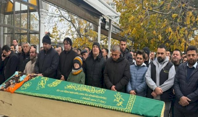 Tekirdağ'da oğlunun öldürdüğü anne son yolculuğuna uğurlandı