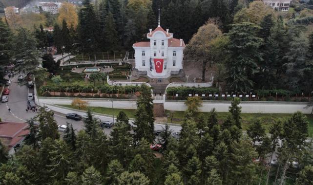 Trabzon'da Atatürk Köşkü'ne 10 Kasım'da ziyaretçi akını