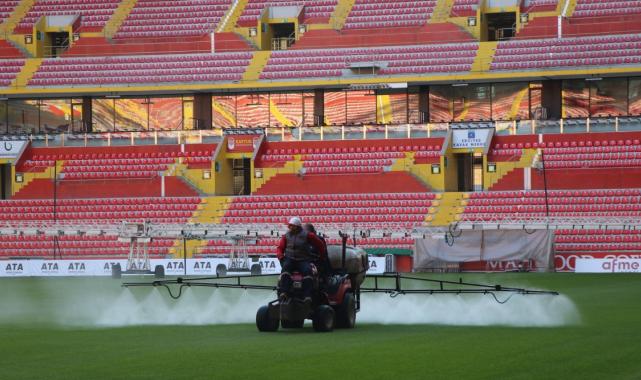 Türkiye - Galler maçının oynanacağı stadyum hazır duruma geldi
