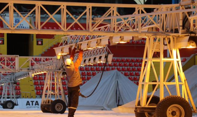 Türkiye - Galler maçının oynanacağı stadyum hazır duruma geldi
