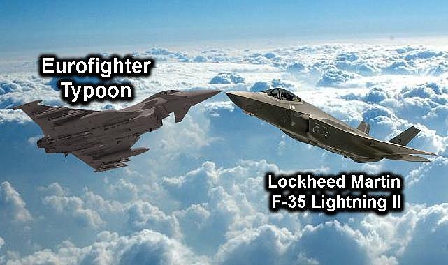 Türkiye'nin gündemindeki Eurofighter ve F35'in özellikleri
