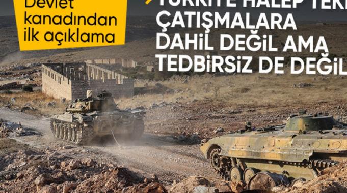 Türkiye'nin Halep'teki çatışmalara yaklaşımı