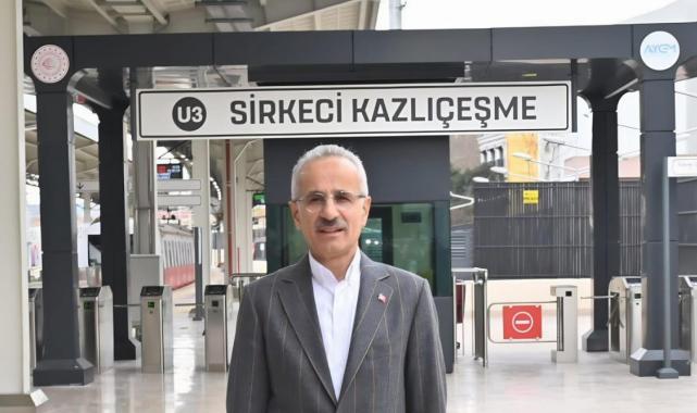 Ulaştırma ve Altyapı Bakanı Abdulkadir Uraloğlu duyurdu: İstanbul'un toplu ulaşım sisteminde yeni dönem