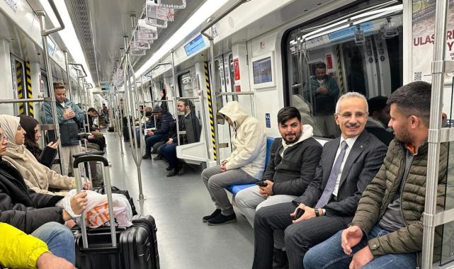 Ulaştırma ve Altyapı Bakanı Abdulkadir Uraloğlu duyurdu: İstanbul'un toplu ulaşım sisteminde yeni dönem