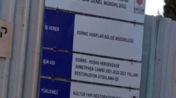 2023 Kasım&#039;ında bitecekti! Edirne Keşan&#039;da halen bitecek!