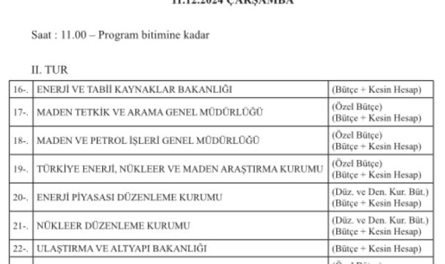2025 bütçeleri onaylanıyor... Adalet ve Dışişleri'nin bütçeleri kabul edildi