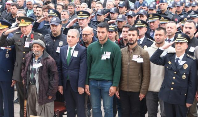 Adana'da şehit olan polis memuru Mustafa Akgül son yolculuğuna uğurlandı