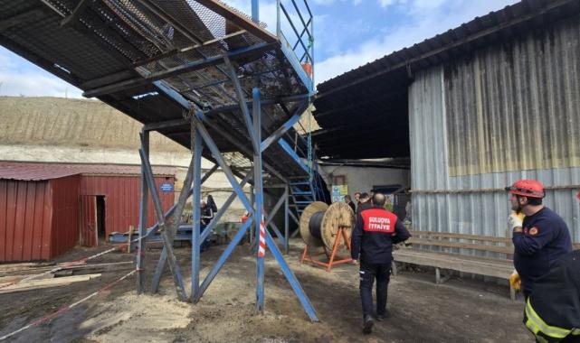 Amasya'daki maden ocağında göçük meydana geldi