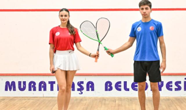 Antalya Muratpaşa’nın squash başarısı
