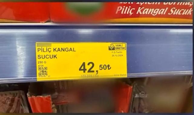 Asgari ücret zammından sonra marketler fiyat etiketlerini değiştirdi