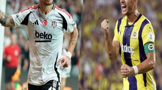 Beşiktaş - Fenerbahçe derbisinde gözler golcülerin üstünde