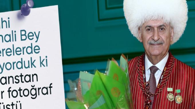 Binali Yıldırım’a Türkmenistan’da onur madalyası ve fahri aksakal ünvanı verildi