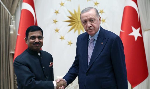 Cumhurbaşkanı Erdoğan, Patrik Bartholomeos ile görüştü