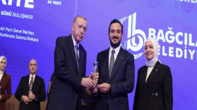 Cumhurbaşkanı Erdoğan’dan Bağcılar Belediyesi’ne 'Erişilebilirlik' ödülü
