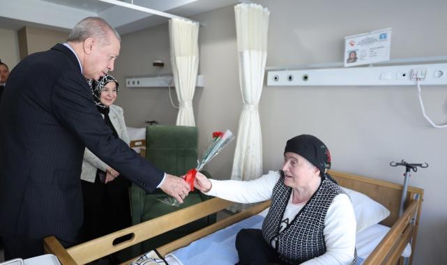 Cumhurbaşkanı Erdoğan'dan huzurevi ziyareti