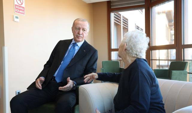 Cumhurbaşkanı Erdoğan'dan huzurevi ziyareti