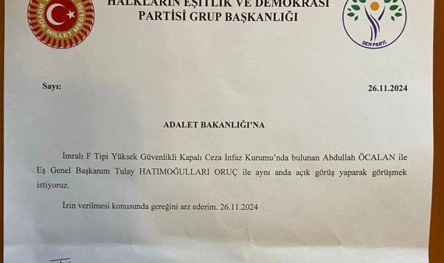 DEM Parti'nin İmralı başvurusu: Yılmaz Tunç'tan açıklama