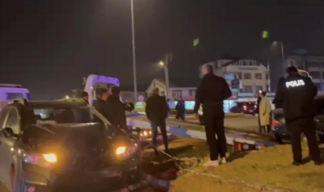 Düzce'de kırmızı ışık ihlali: 3 yaralı