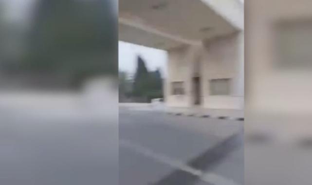 Esad rejiminin devrilmesi sonrası, Şam'daki cumhurbaşkanlığı sarayına girildi