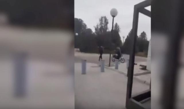 Esad rejiminin devrilmesi sonrası, Şam'daki cumhurbaşkanlığı sarayına girildi