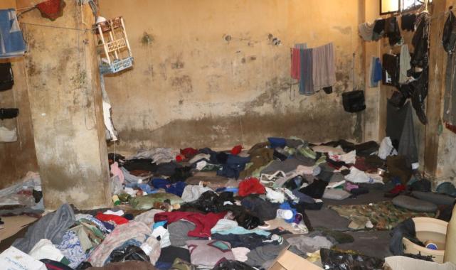 Esad rejiminin "ölüm kampı" Sednaya Hapishanesi'ndeki pres makinaları görüntülendi