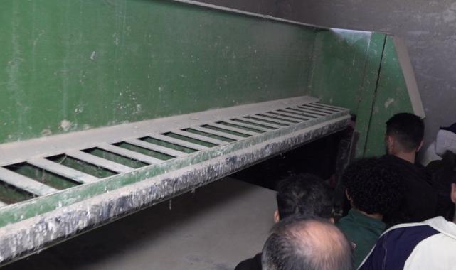 Esad rejiminin "ölüm kampı" Sednaya Hapishanesi'ndeki pres makinaları görüntülendi