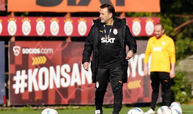 Galatasaray yönetimi tam kadro idmanı takip etti