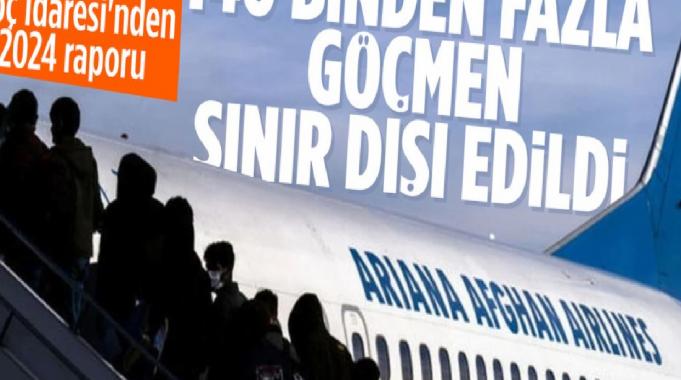 Göç İdaresi Başkanlığı sınır dışı edilen düzensiz göçmenlere ilişkin verileri paylaştı