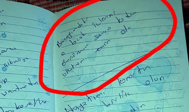 Hatay'da ölen kadının günlüğü kan dondurdu