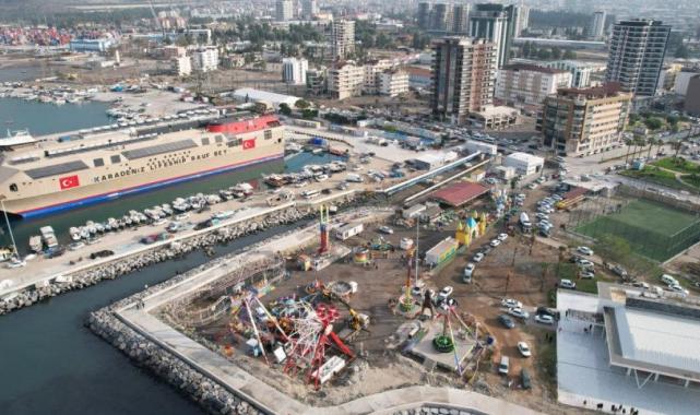 İskenderun sahilinde yenileme projesi başladı