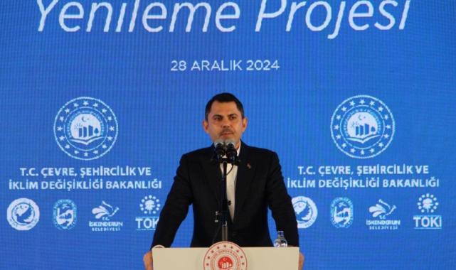 İskenderun sahilinde yenileme projesi başladı