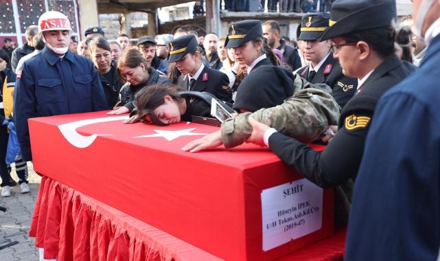 Isparta şehitleri için cenaze töreni düzenlendi